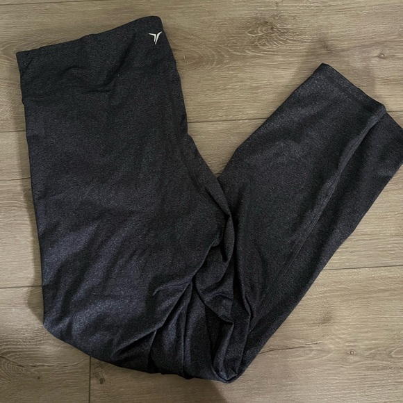 Dark Grey Old Navy Active Leggings 057 - Picture 1 of 4